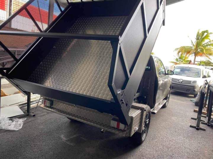 Carrossage de bennes à La Réunion