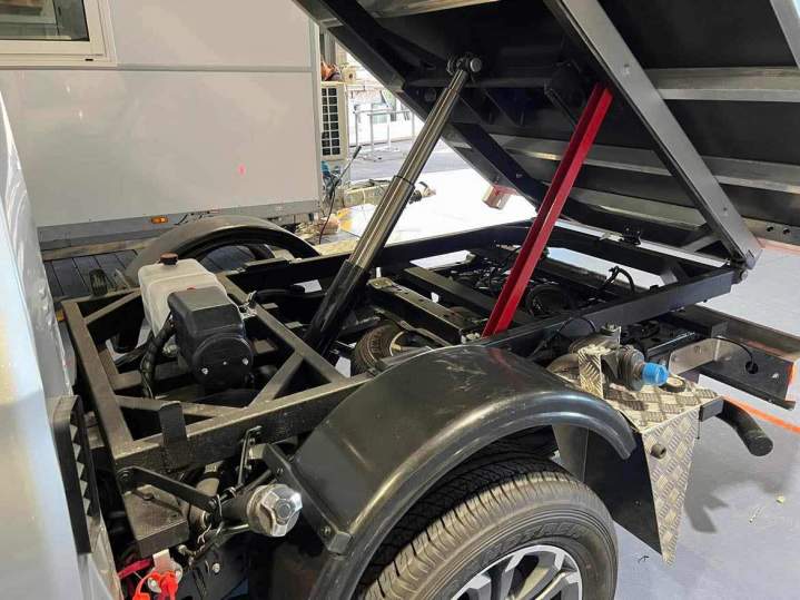 Carrossage de bennes à La Réunion